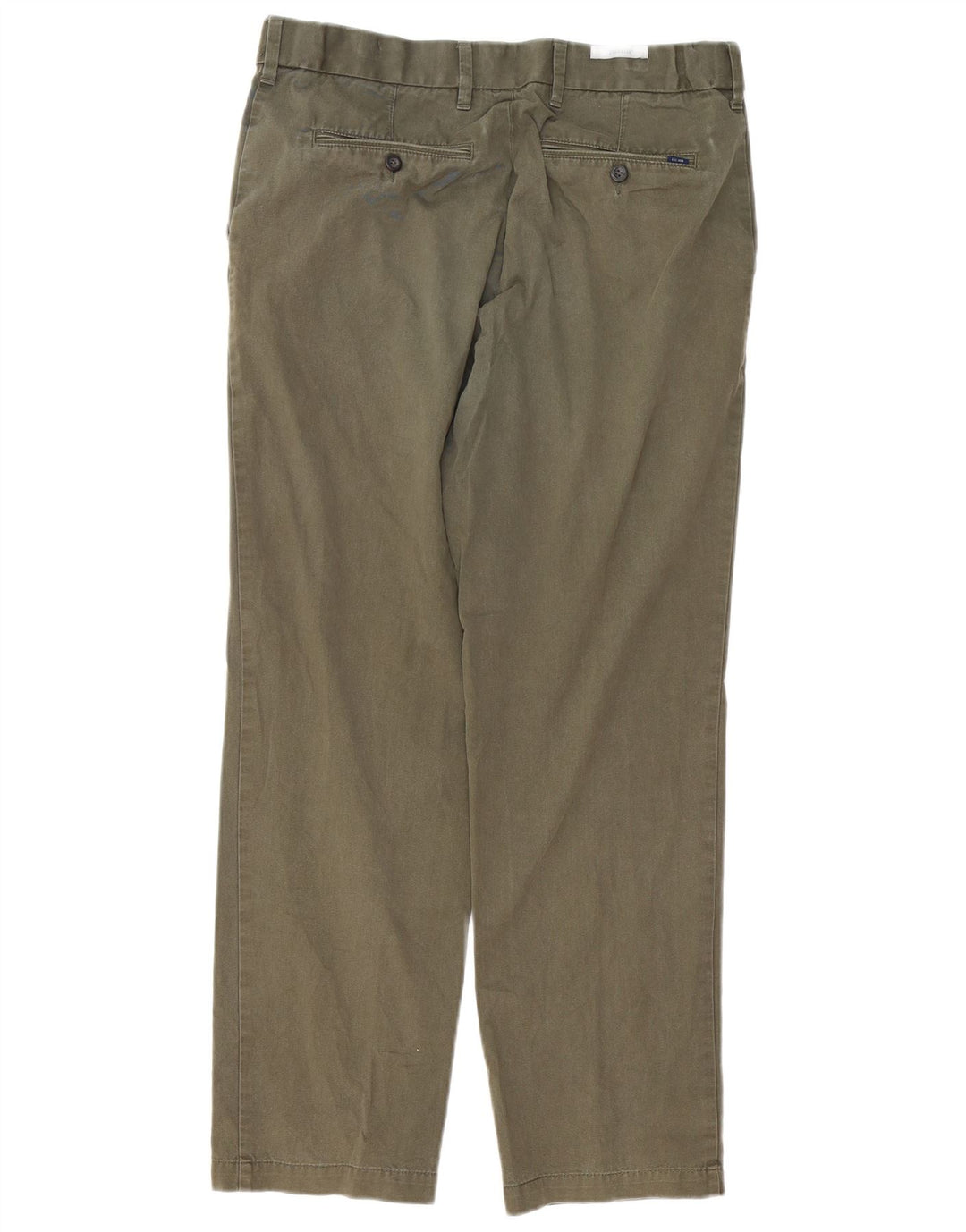 MARKS & SPENCER Herren-Chinohose mit normaler Passform, W34 L29, Khaki, Baumwolle