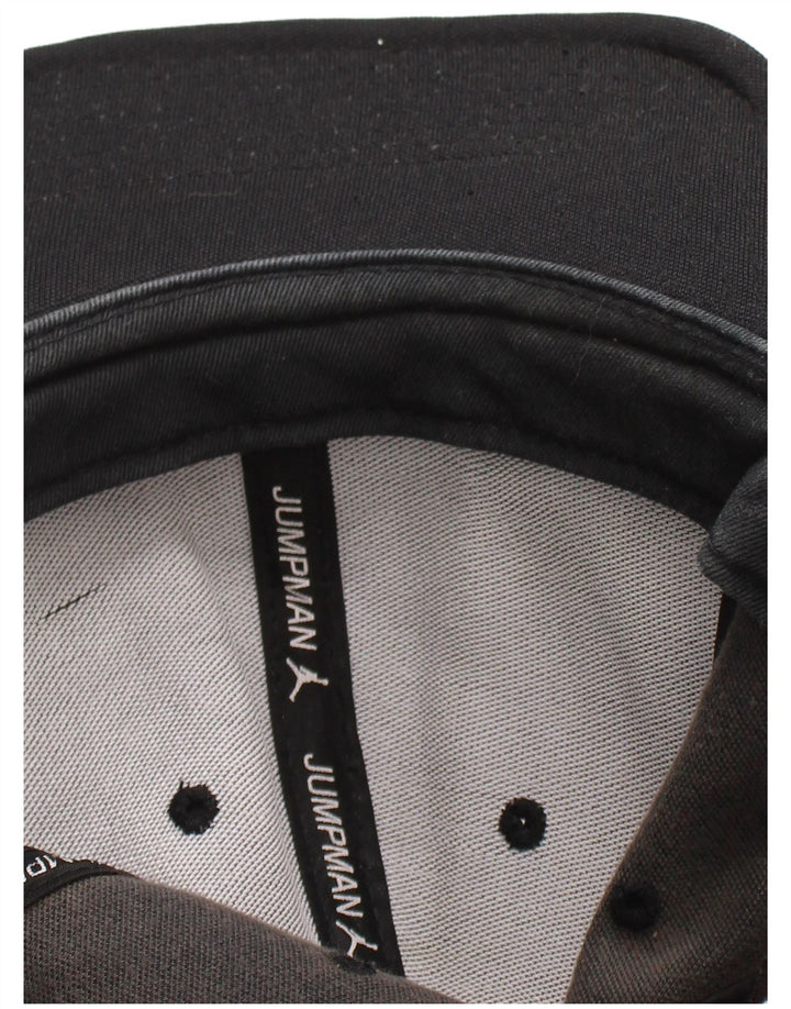 Jordan Herren-Baseballkappe mit Grafik, Einheitsgröße, schwarzes Polyester