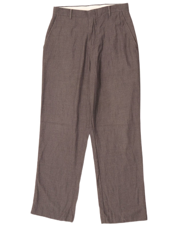 Chaps Straight Chino-Hose für Jungen, 15–16 Jahre, W28, L30, Grau, Polyester