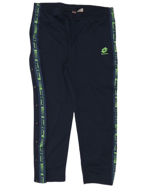 Lotto Herren-Trainingshose mit Grafik, Gr. 42/44, Größe L, Marineblau