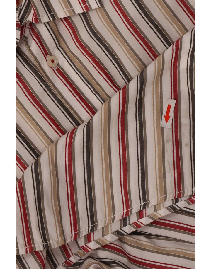 Camel Active Herren Kurzarmhemd Medium Mehrfarbig gestreift