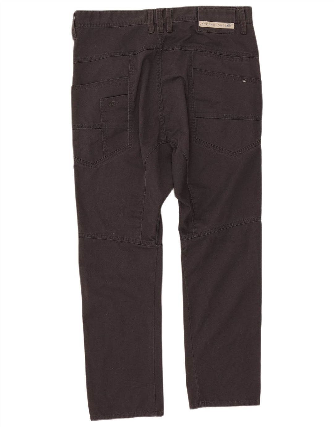 Jack & Jones Herren Slim Freizeithose W34 L25 Schwarz Polyester