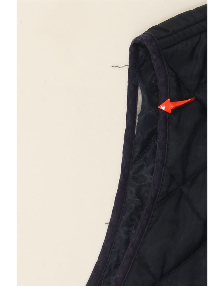 Wrangler Herren Steppweste UK 38 Medium Marineblau Polyamid