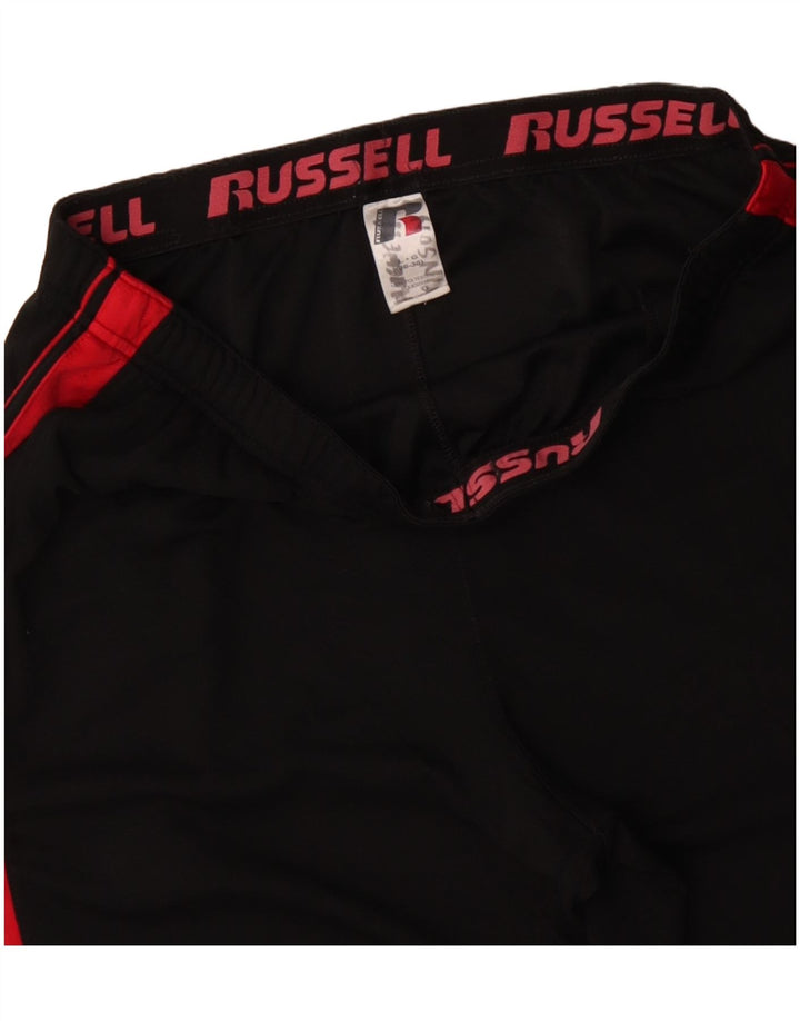 RUSSELL ATHLETIC Herren-Trainingshose, groß, Schwarz, Farbblock