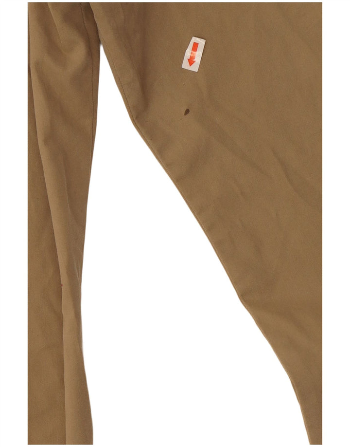 Marks & Spencer Herren Blue Harbor Bootcut Chinohose W38 L29 Beige