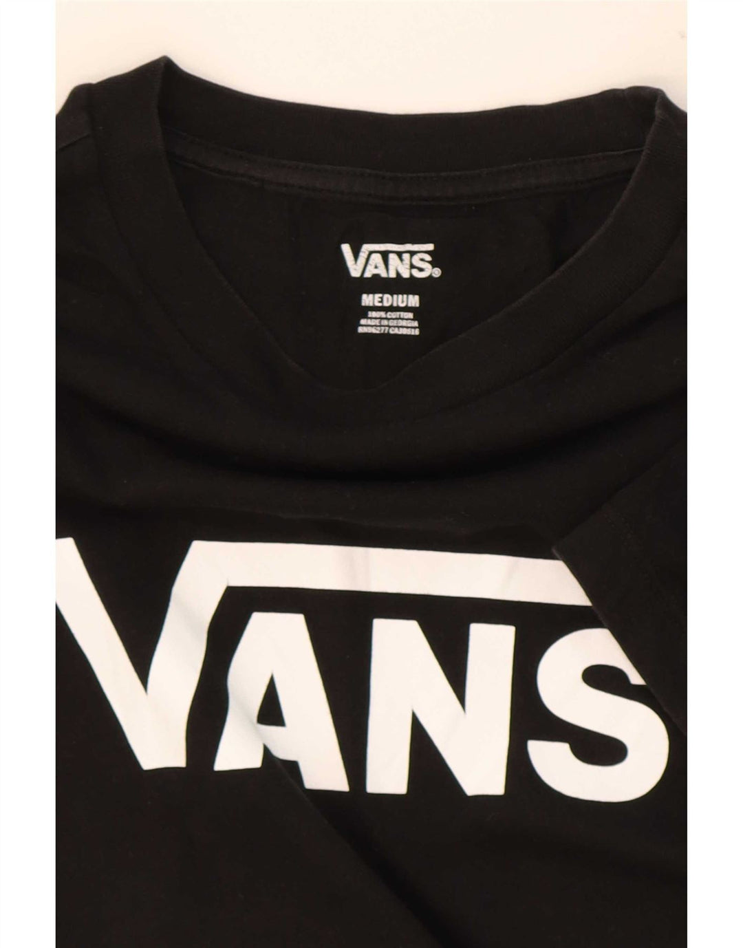 Vans Grafik-T-Shirt für Damen, UK 12, mittelschwarz, Baumwolle