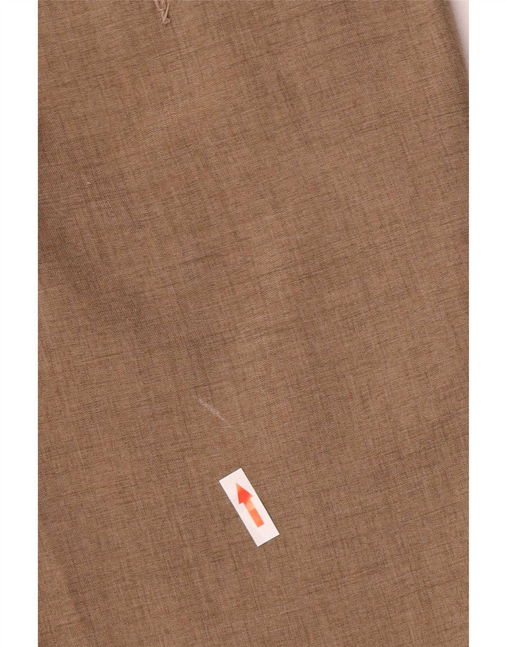 MARKS & SPENCER Gerade Herren-Anzughose W38 L31 Beige Polyester