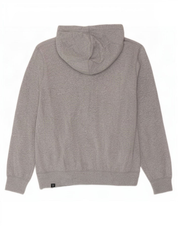 Jordan Herren-Kapuzenpullover mit Grafik, mittelgrau gefleckte Baumwolle