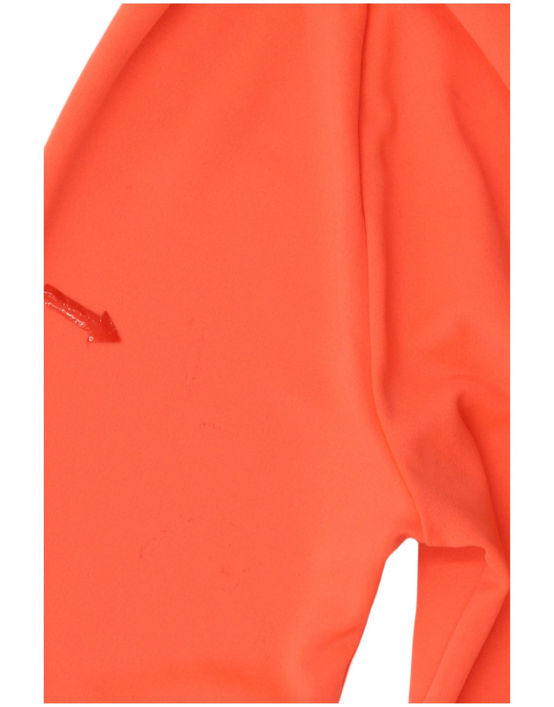 Nike Damen Dri Fit Graphic Pullover Trainingsanzug Top UK 10 Small Orange