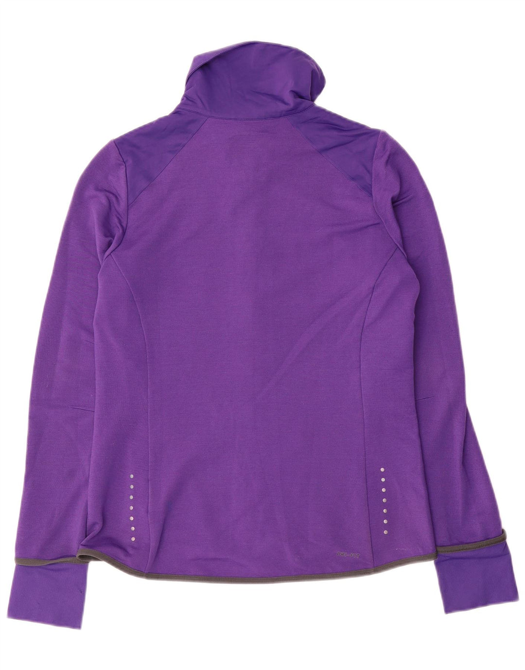 Nike Herren-Trainingsanzug-Topjacke aus mittelviolettem Polyester