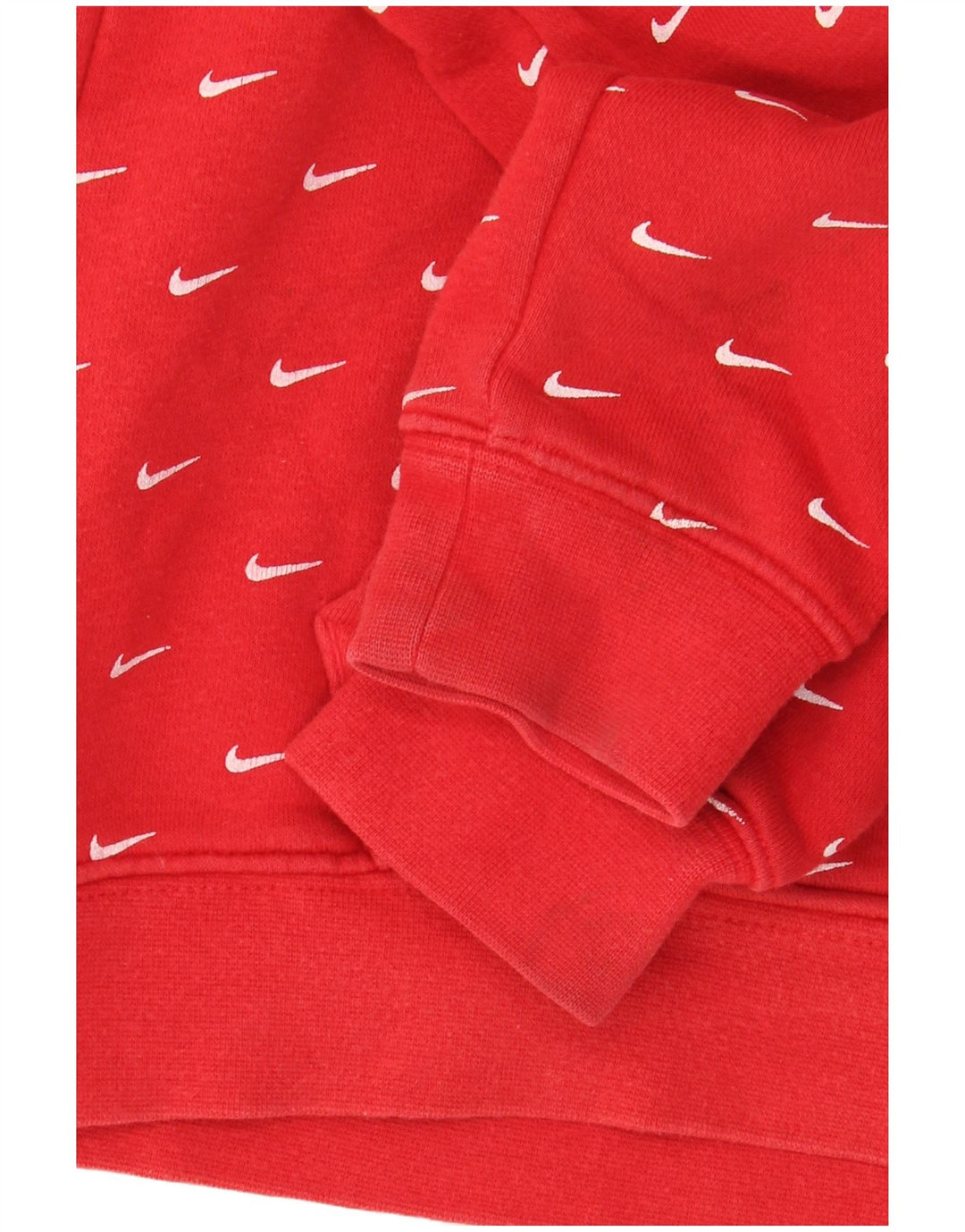 Nike Jungen Kapuzenpullover, 6–7 Jahre, rote Baumwolle