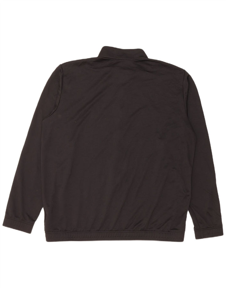 Adidas Herren Aeroready Trainingsanzug Top Jacke 2XL Schwarz Polyester