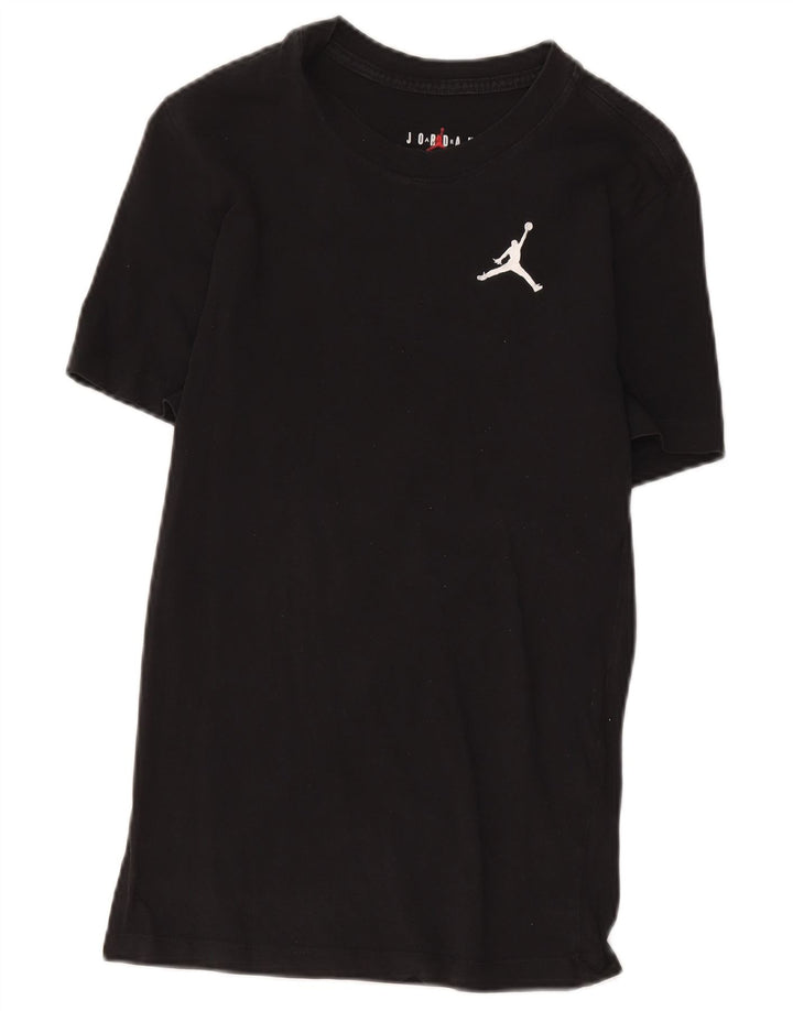 Jordan Herren-T-Shirt, groß, XS, schwarze Baumwolle
