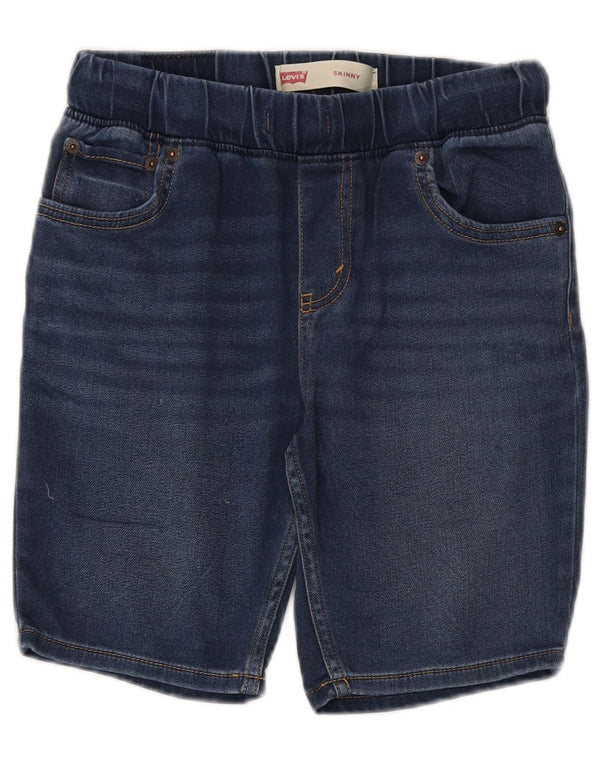 Levi's Skinny Denim-Shorts für Jungen, 11–12 Jahre, W26, blaue Baumwolle