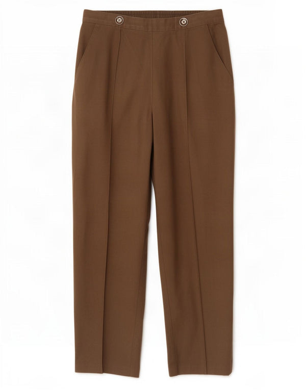Marks & Spencer Damen Gerade Freizeithose UK 8 Small W26 L26 Braun