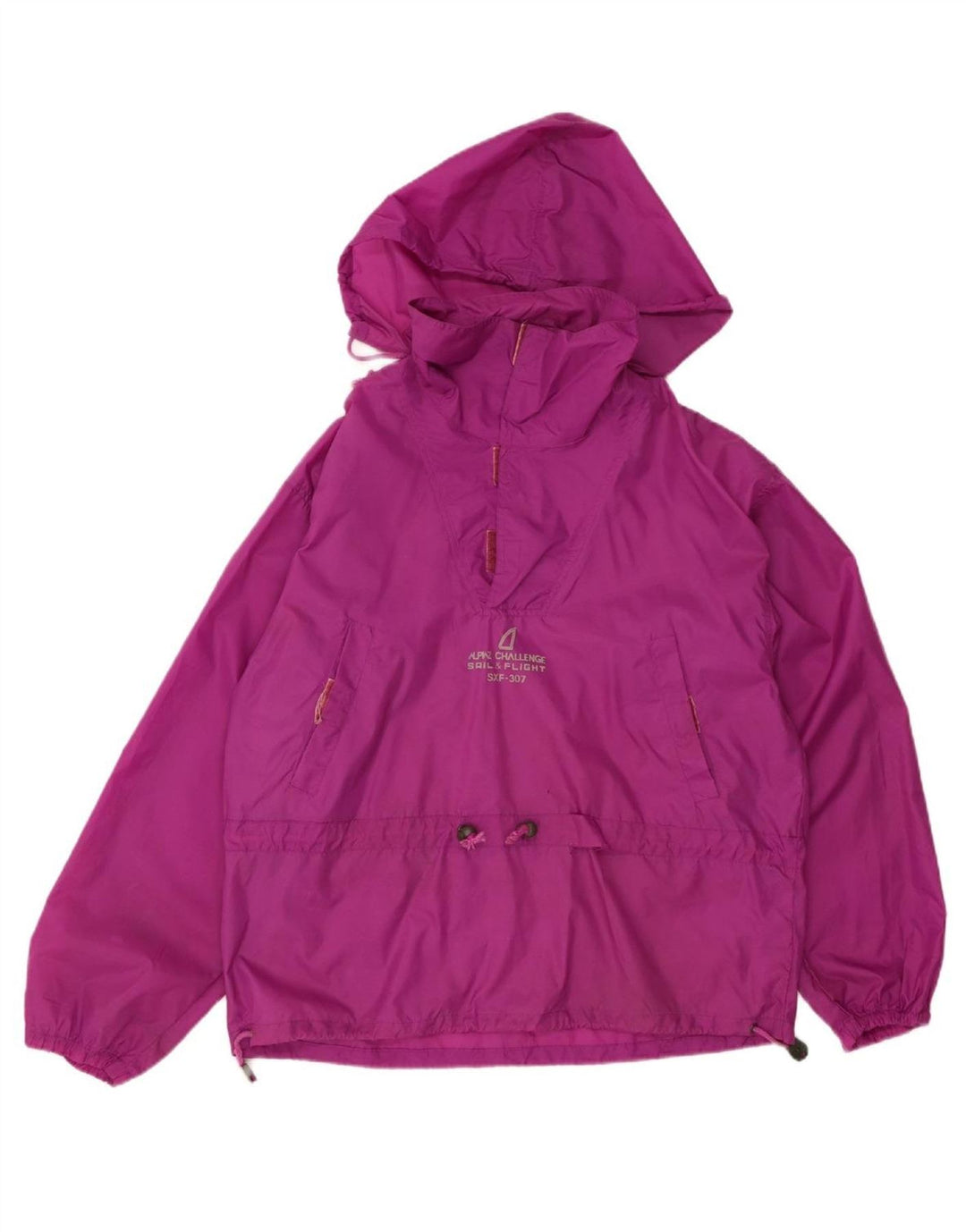 VINTAGE Mens Pullover Rain Jacket UK 38 Medium Purple