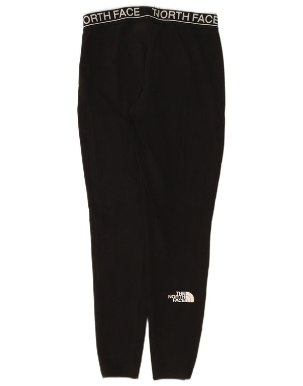 The North Face Womens Graphic Leggings UK 8 Small Schwarze Baumwolle