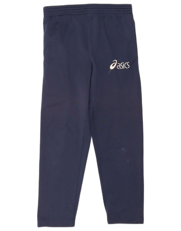 Asics Jungen-Trainingshose, 9–10 Jahre, marineblaues Polyester