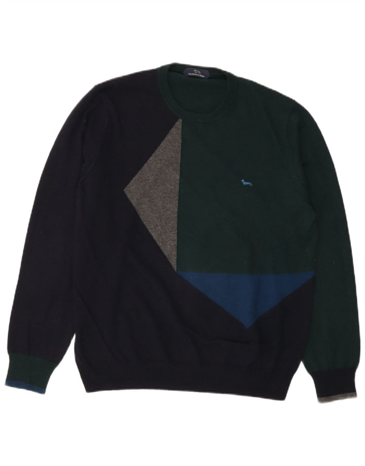 Harmont & Blaine Damen-Pullover mit Rundhalsausschnitt, Gr. 42, Größe L, mehrfarbig