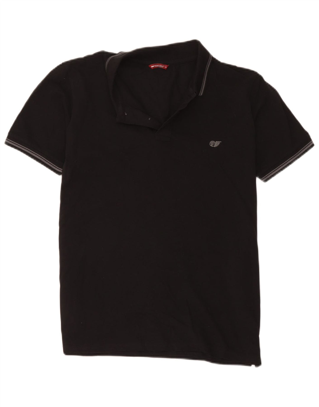 Carrera Herren Poloshirt Mittelschwarze Baumwolle