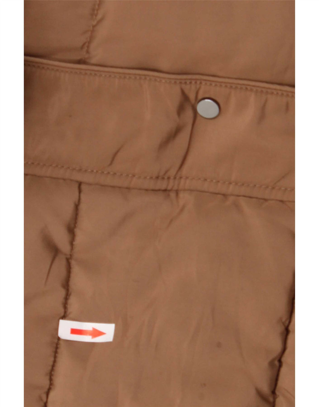 Hobbs Wattierter Damenmantel UK 8 Small Brown Colourblock Polyester