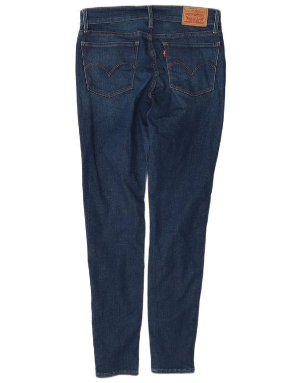 Levi's Damen 710 Super Skinny Jeans W28 L30 Blaue Baumwolle