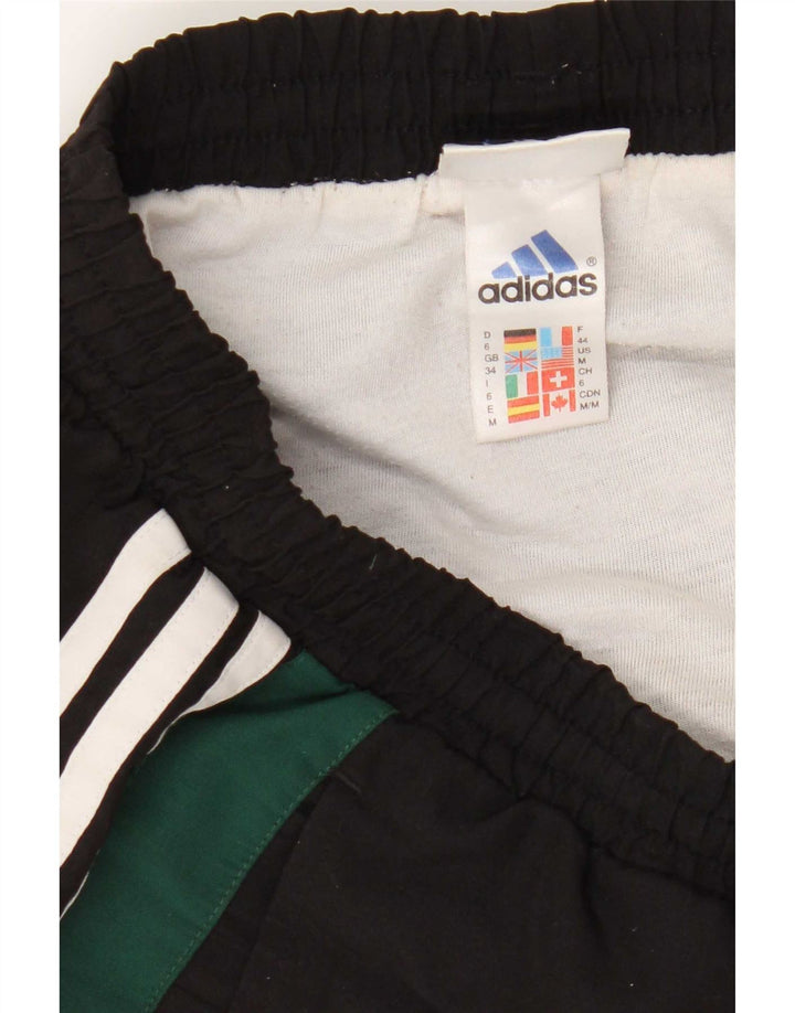 Adidas Herren Sportshorts Mittelschwarzes Colourblock-Polyester