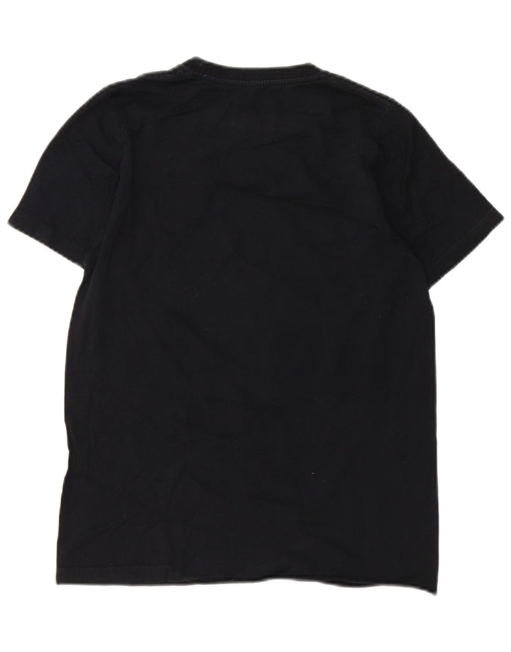 NIKE Boys Graphic T-Shirt Top 10-11 Years Medium  Black Cotton