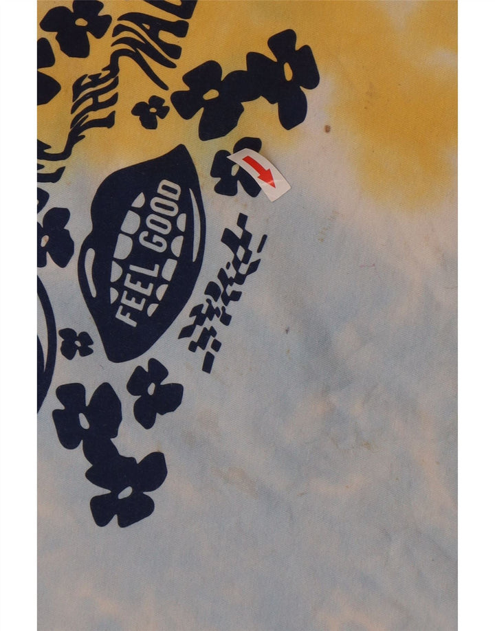 Vans Damen Graphic Top Langarm UK 14 Medium Mehrfarbig Tie Dye