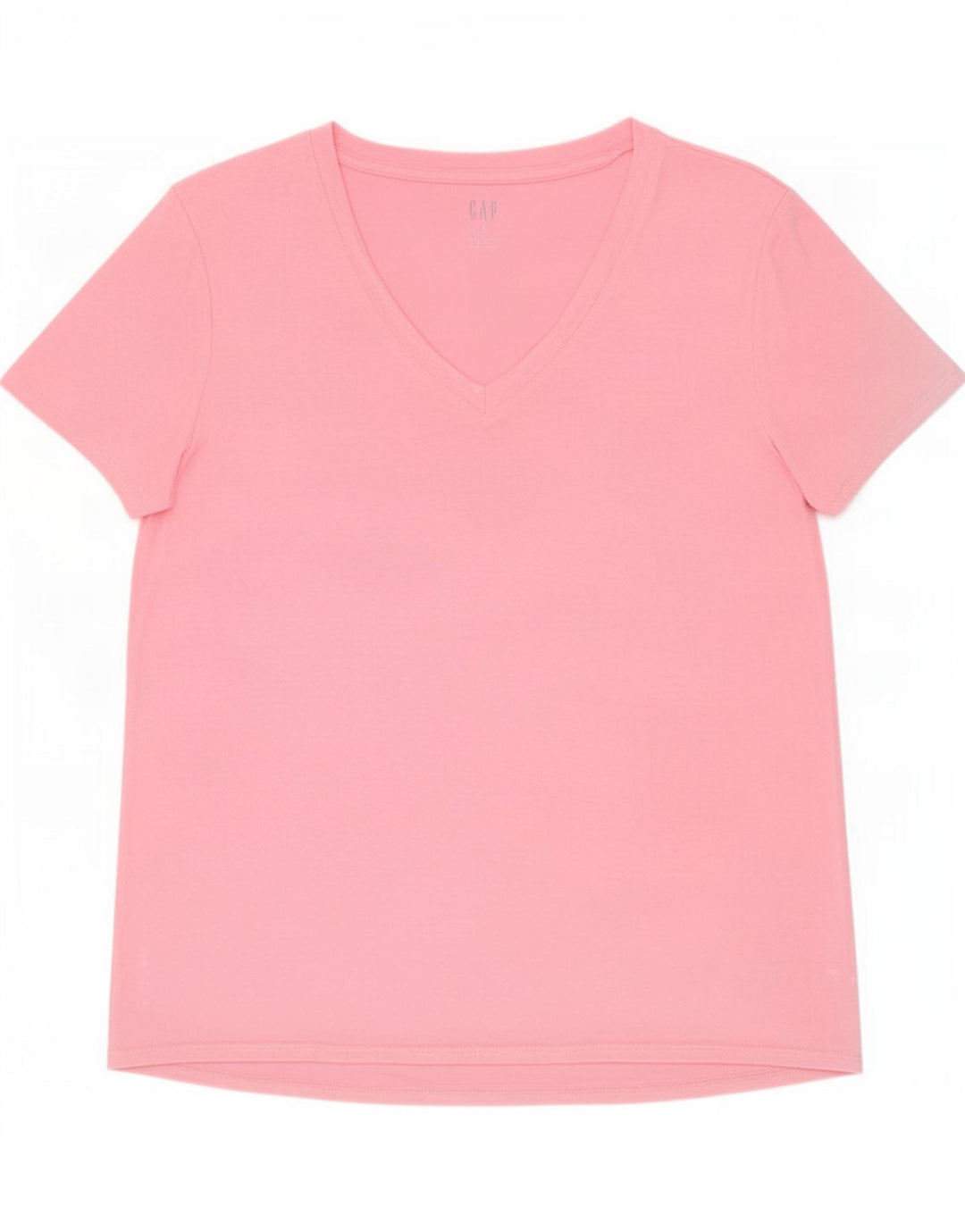 Gap Damen T-Shirt Top UK 10 Small Pink Rayon