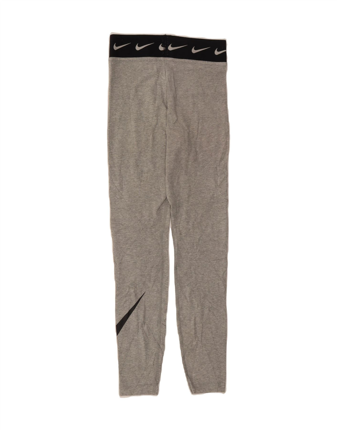 NIKE Womens Graphic Leggings UK 8 Small  Grey Cotton Vintage Nike and Second-Hand Nike from Messina Hembry 