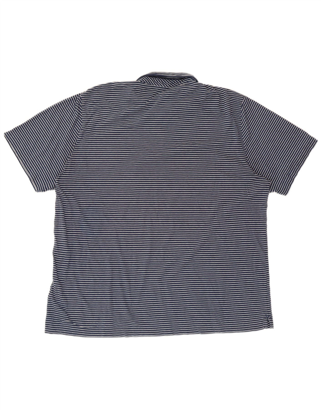 VINEYARD VINES Herren-Poloshirt mit klassischer Passform, XL, Marineblau, Nadelstreifen-Baumwolle