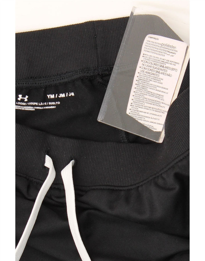Under Armour Jungen-Trainingshose, Jogginghose, 9–10 Jahre, mittelgroß, Schwarz