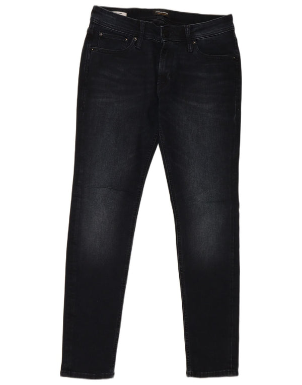 Jack & Jones Herren Liam Skinny Jeans W31 L30 Marineblau Baumwolle