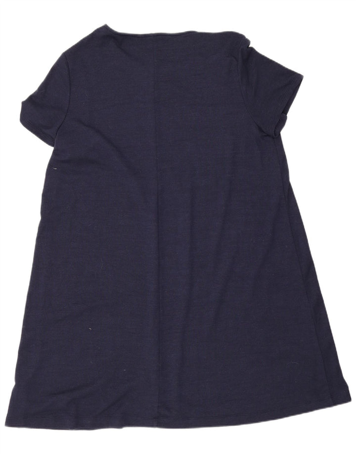 Gap Damen Tunikakleid UK 18 XL Marineblau Polyester