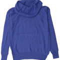 Reiss Damen-Pullover mit übergroßem Rollkragen, Gr. 10, Größe S, blau, Viskose