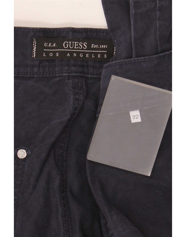 Guess Gerade Herren-Cargohose W32 L32 Marineblau