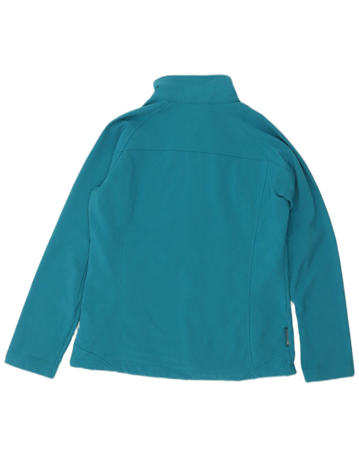 Mountain Warehouse Damen-Trainingsanzugoberteil, UK-Größe 14, Größe L, blau, Polyester