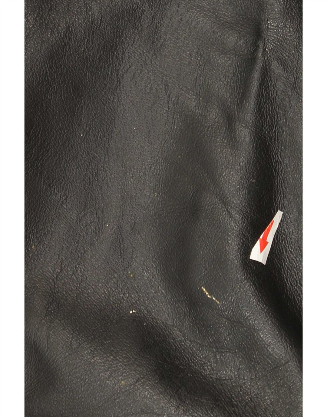 Vintage Herren Lederhose W36 L31 Schwarzes Leder