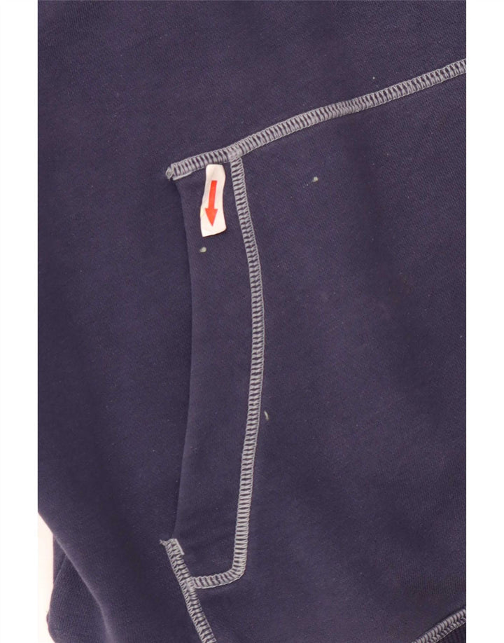 Under Armour Herren-Kapuzenpullover, groß, marineblau, Baumwolle