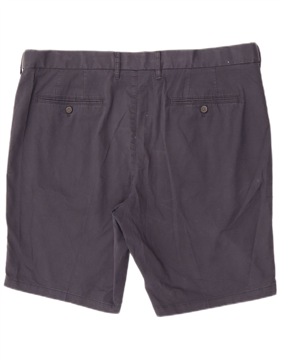 Marks & Spencer Herren Chinoshorts W42 2XL Marineblau Baumwolle