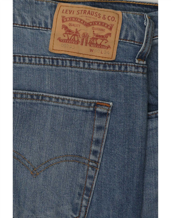 Levi's Herren Slim Jeans W40 L34 Blaue Baumwolle