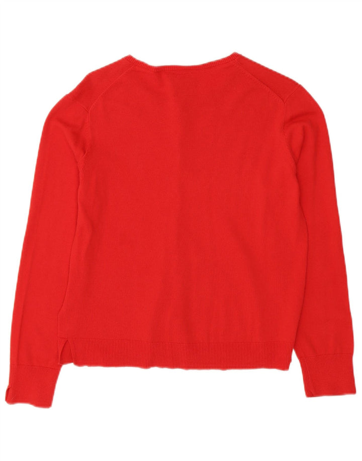 Zara Mädchen-Cardigan-Pullover 13-14 Jahre Rot