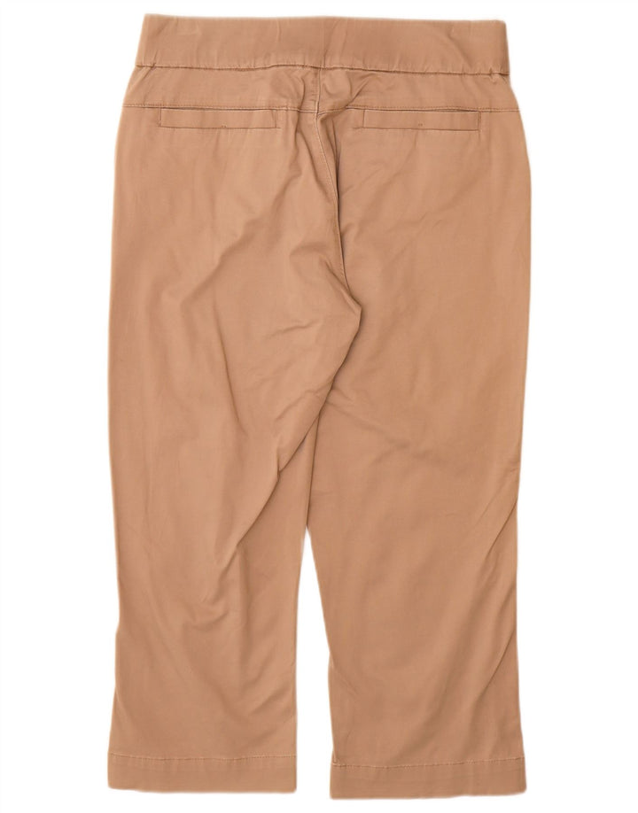 Gerade Capri-Hose für Damen von Lee, US 8, Mittel, W30, L22, Beige, Baumwolle