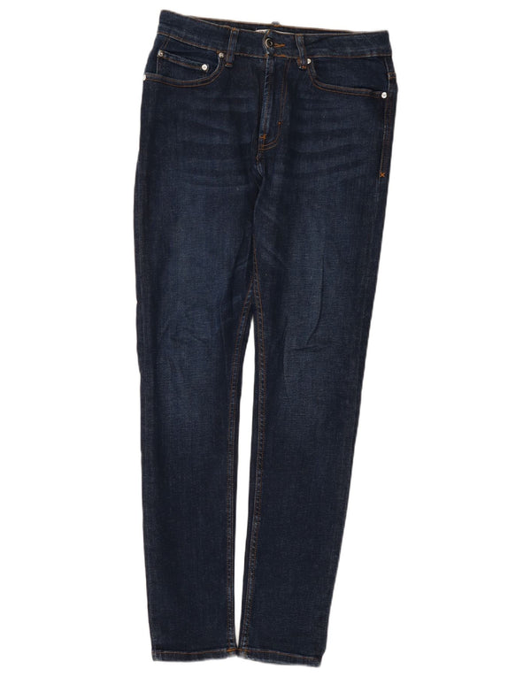 Zara Herren Slim Jeans EU 38 Medium W30 L31 Blaue Baumwolle