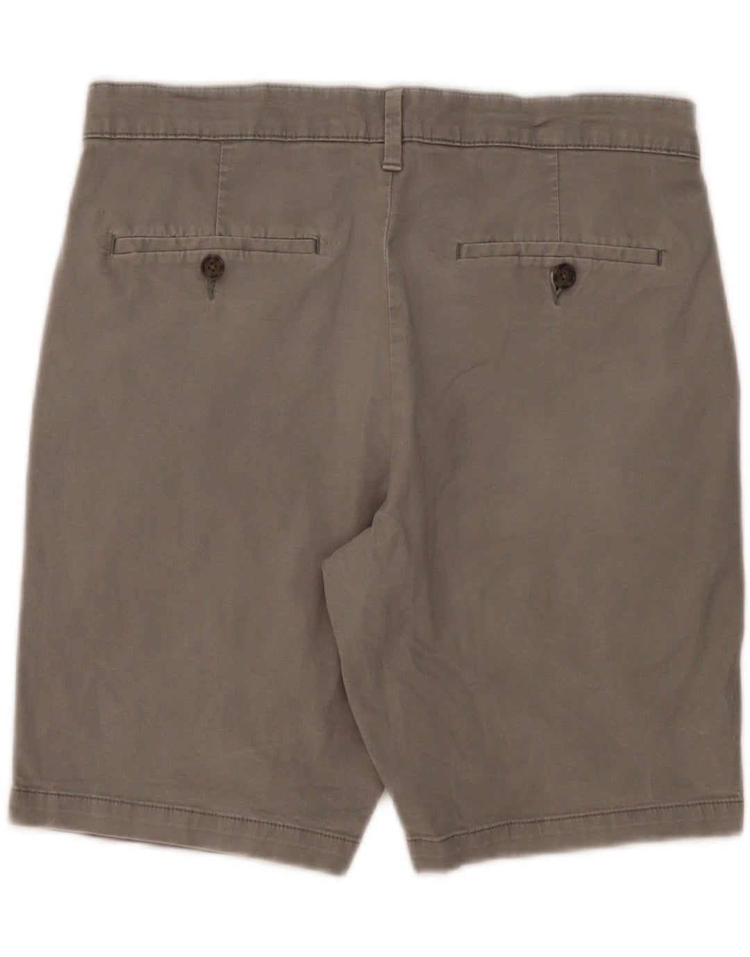 MARKS & SPENCER Herren Chinoshorts W32 mittelgraue Baumwolle