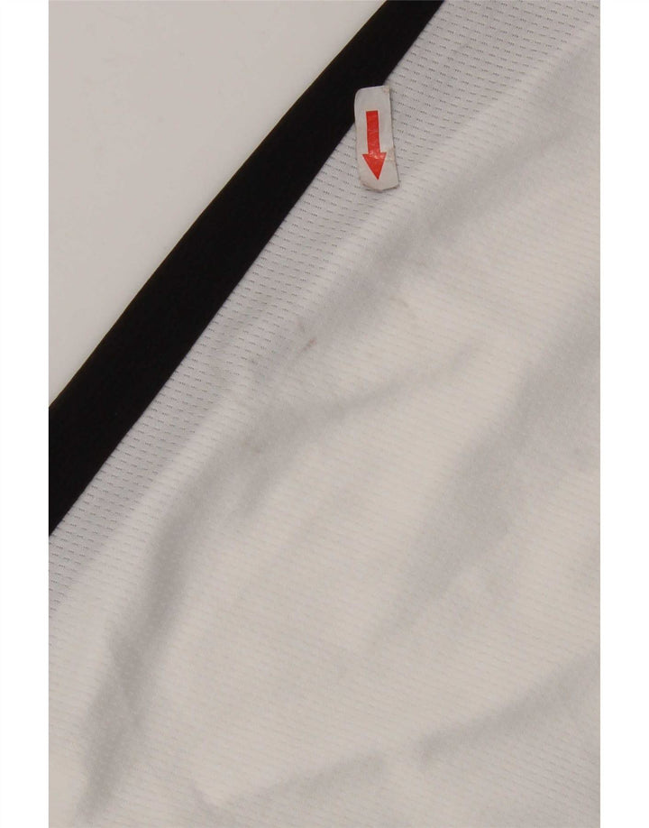 PUMA Herren T-Shirt Top 2XL Weiß Colourblock Polyester