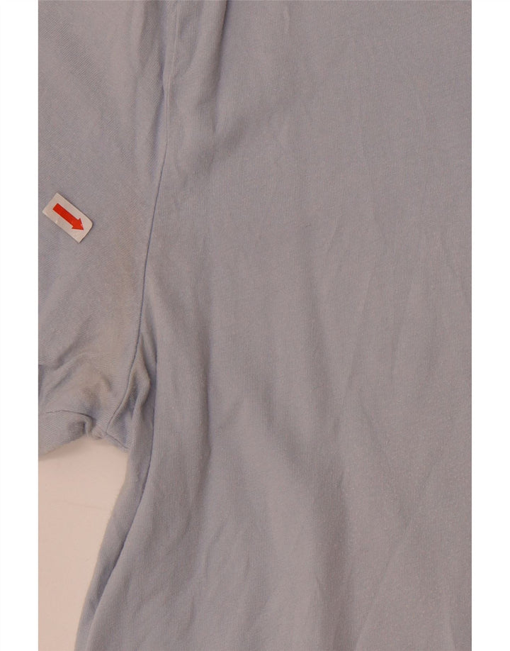 Hollister Herren T-Shirt Top Large Blau Baumwolle