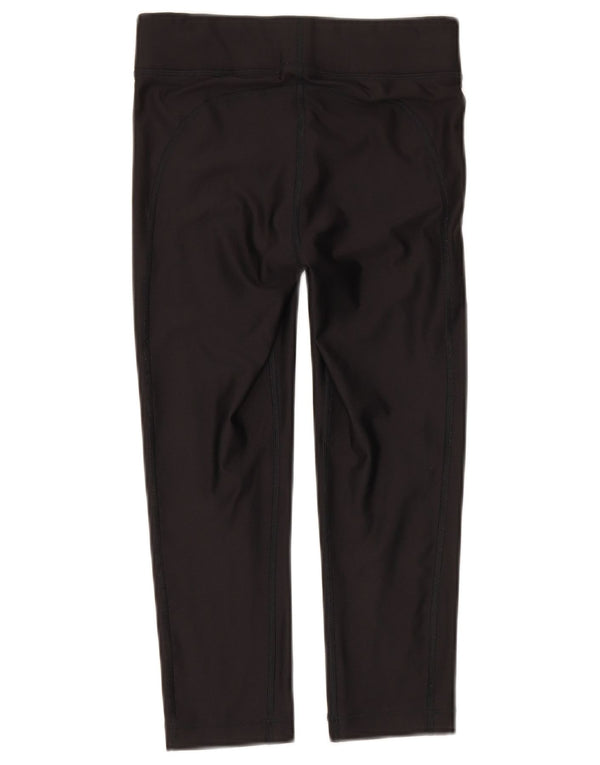 Under Armour Damen Capri-Leggings UK 10 Small Schwarz