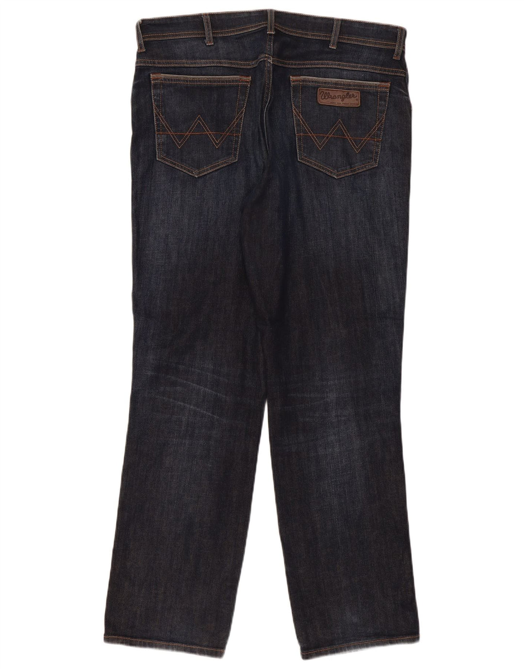 Wrangler Herren Texas Stretch Straight Jeans W38 L32 Blaue Baumwolle